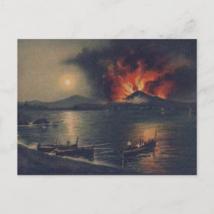 Old Postcard - Vesuvius