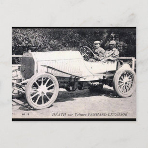Old Postcard - Voiture Panhard-Levassor