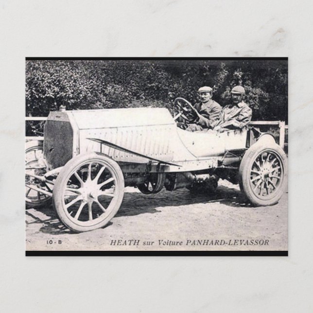 Old Postcard - Voiture Panhard-Levassor (Front)