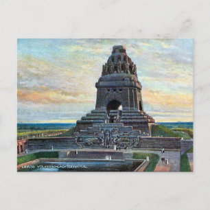 Old Postcard - Völkerschlachtdenkmal, Leipzig