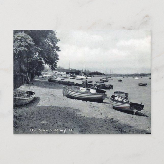 Old Postcard - Waldringfield, Suffolk (Front)