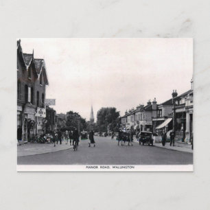 Old Postcard - Wallington,London Borough of Sutton