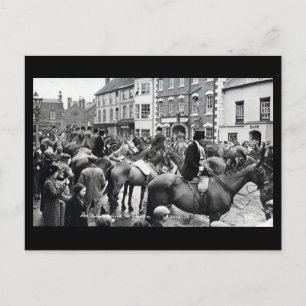 Old Postcard, Warwickshire Hunt at Shipston-on-Sto Postcard