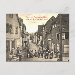 Old Postcard - Wasselonne, Bas Rhin, France.