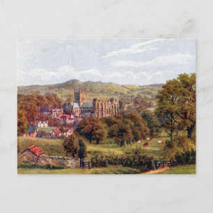 Old Postcard - Wells Cathedral, Somerset