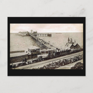 Old Postcard, Weston-super-Mare, Old Pier Postcard