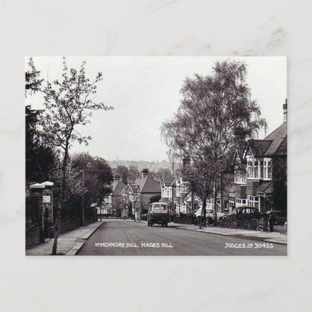 Old Postcard - Winchmore Hill, London (Front)