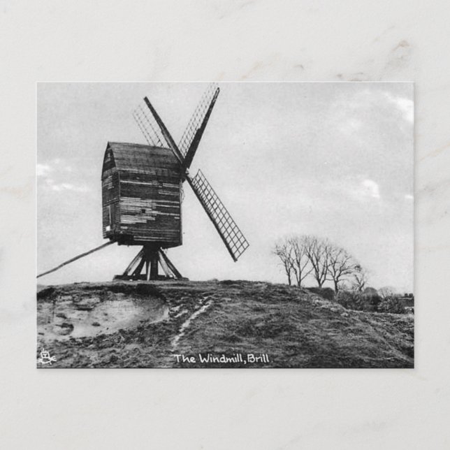 Old Postcard - Windmill, Brill, Bucks (Front)
