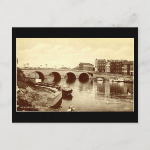 Old Postcard - Worcester, New Bridge