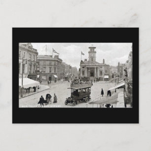 Old Postcard, Worthing, South Street Postcard