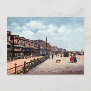 Old Postcard - Worthing, Sussex