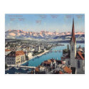 Old Postcard - Zurich, Switzerland