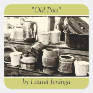 "Old Pots" Sticker