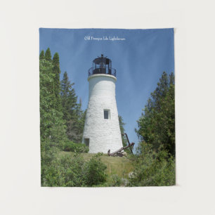 Old Presque Isle Lighthouse tapestry