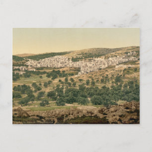 Old print of Hebron - Town of the patriarchs Postcard