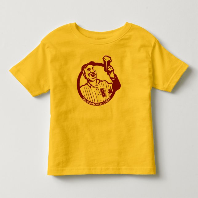 Old Pro 'Beer Guy' (crisp) Toddler T-Shirt (Front)