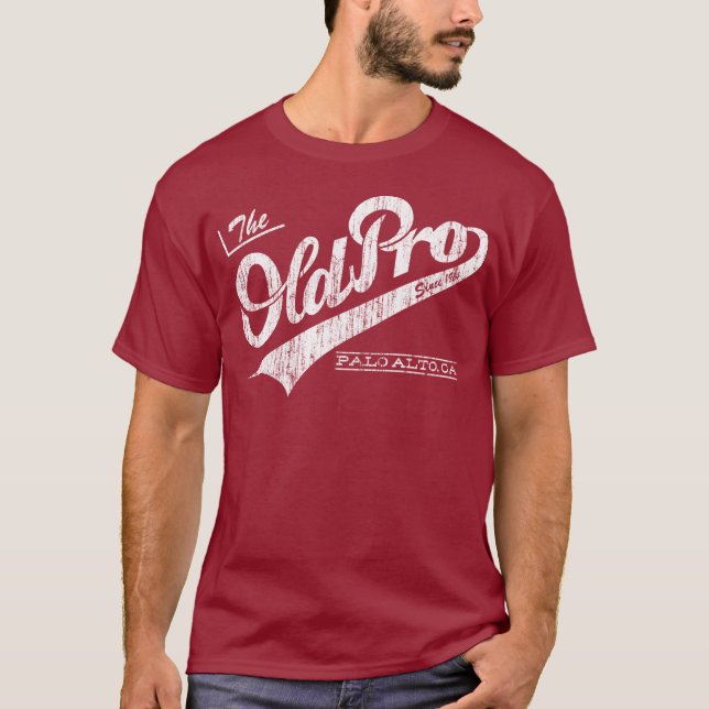 Old Pro (crisp PG) T-Shirt (Front)