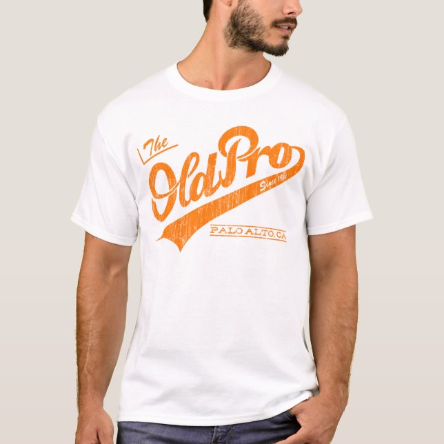 Old Pro Family (vintage orange) T-Shirt (Front)