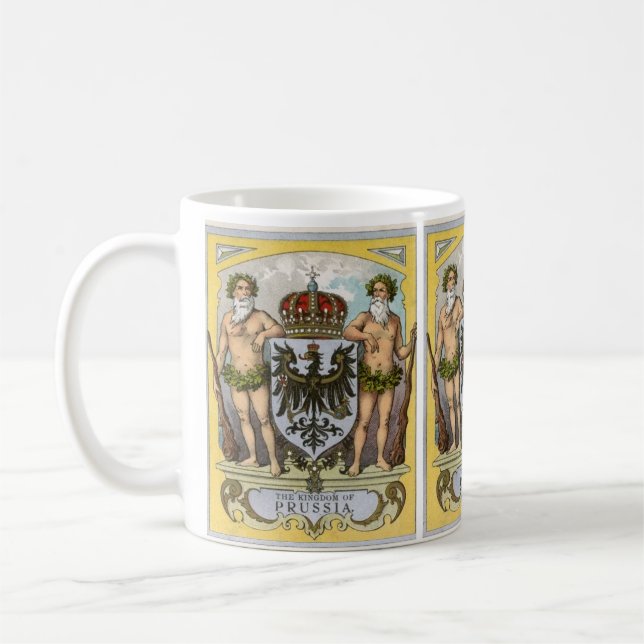 Old Prussian coat of arms Coffee Mug (Left)