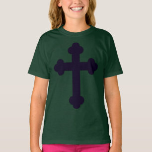 Old purple christian cross T-Shirt