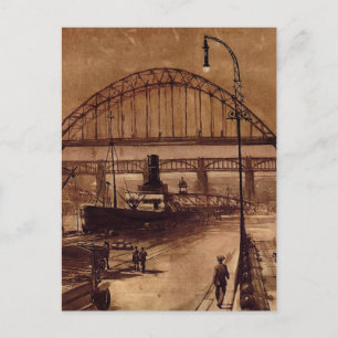 Old Quayside Post Card