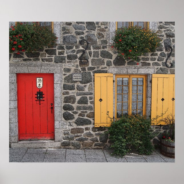 Old Quebec City, Canada Poster (Front)