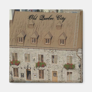 Old Quebec City Magnet