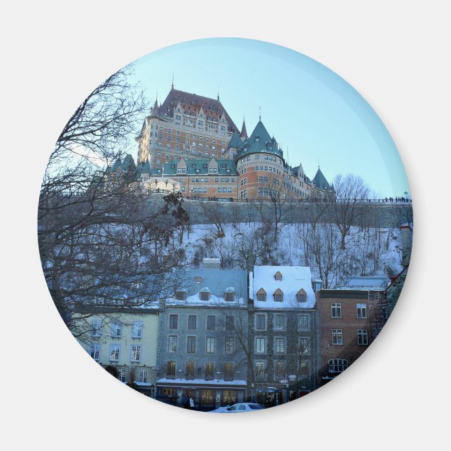 Old Quebec City, Quebec, Canada Magnet (Front)