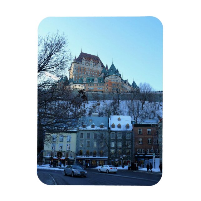Old Quebec City, Quebec, Canada Magnet (Vertical)