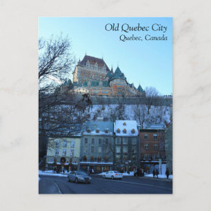 Old Quebec City, Quebec, Canada Postcard