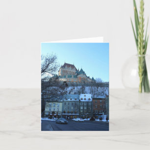 Old Quebec City, Quebec, Canada Thank You Card