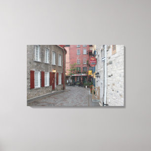 Old Quebec - Colour Canvas Print