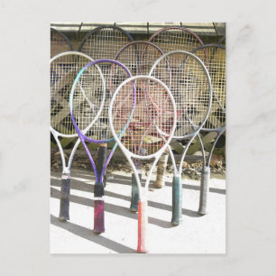 Old Rackets Postcard