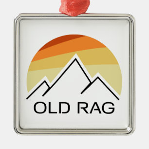 Old Rag Mountain Retro Metal Tree Decoration