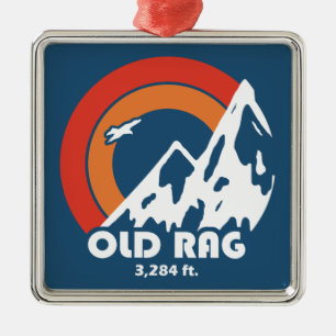 Old Rag Mountain Sun Eagle Metal Tree Decoration