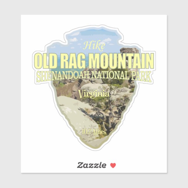 Old Rag Mtn (arrowhead) (Sheet)
