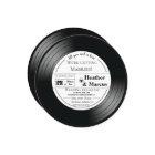 Old Record Wedding Invitation