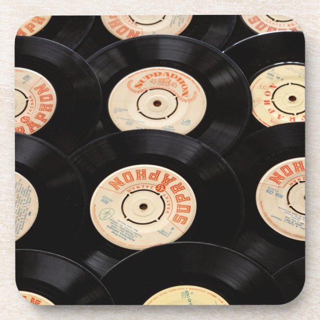 old records coaster (Front)
