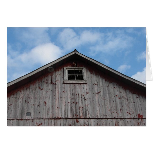 Old Red Barn (Front Horizontal)