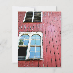 Old Red Barn Invitation