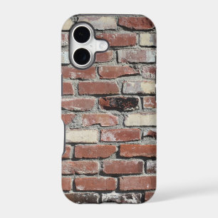 Old red brick wall
