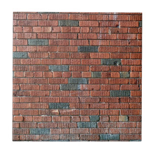 Old Reddish/Brownish Brick Wall Tile