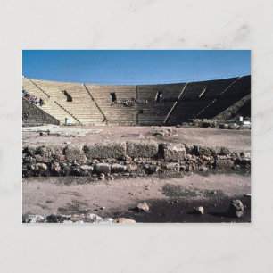 Old Roman amphitheatre, Caesaria, Israel Postcard