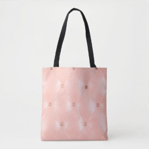 Old rose, pink, Background and texture with Leathe Tote Bag