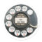 Old Rotary Phone Dial, edit phone number,