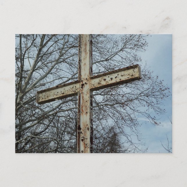 Old Rugged Cross Postcard (Front)