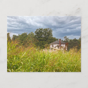 Old Rural Farmhouse Postcard