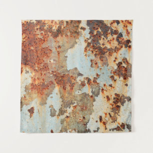 Old rust surface background and texture tapestry