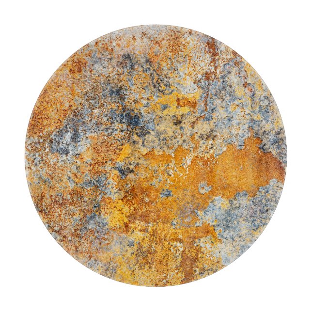 Old rust texture, grunge metallic background. cutting board (Front)