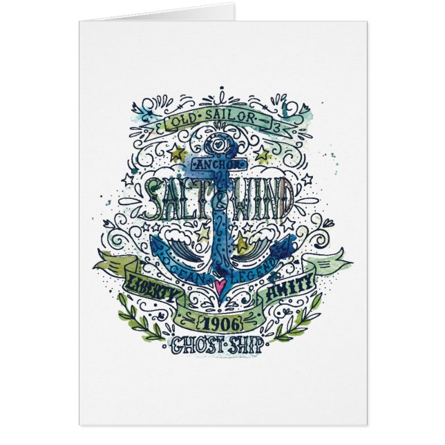 Old Sailor Anchor Poster (Front)